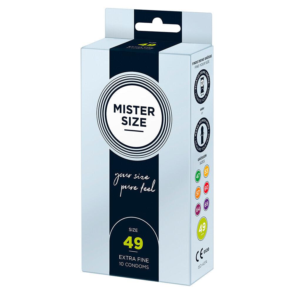 Mister Size 49mm Your Size Pure Feel Condoms 10 Pack-Katys Boutique