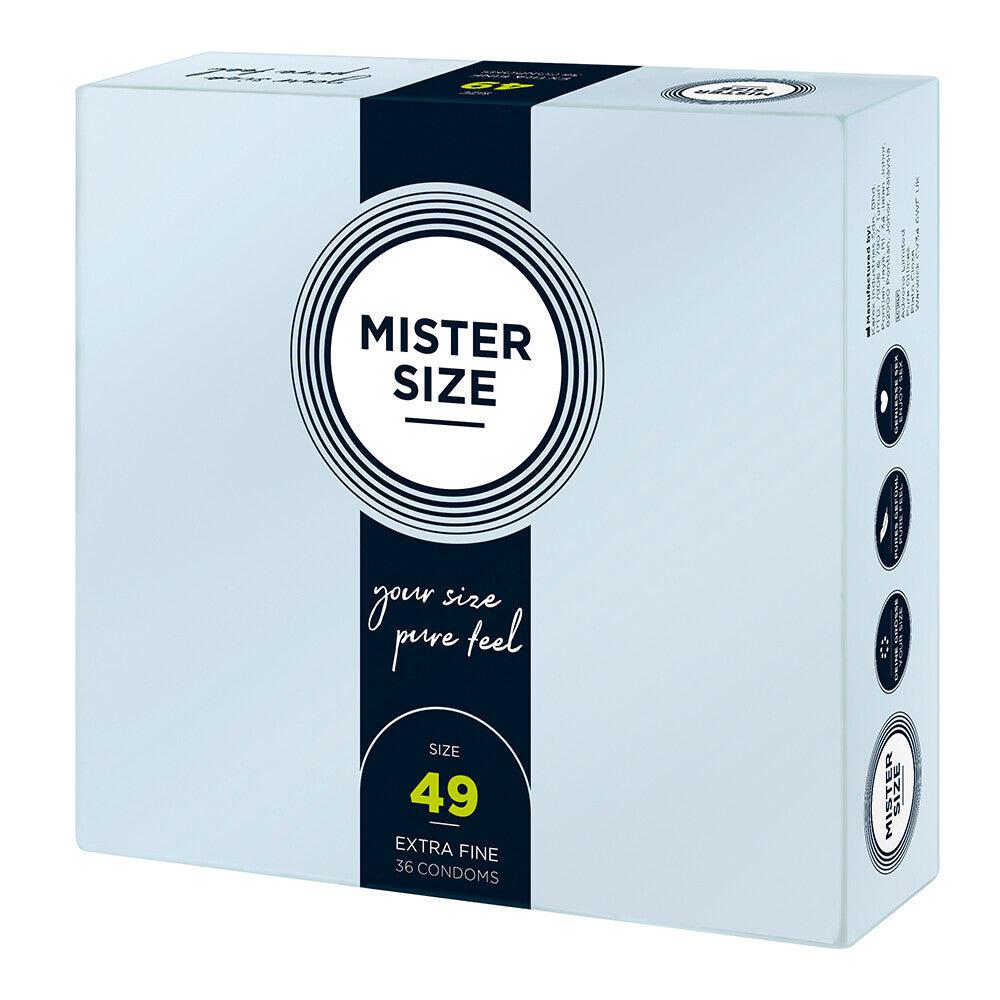 Mister Size 49mm Your Size Pure Feel Condoms 36 Pack-Katys Boutique