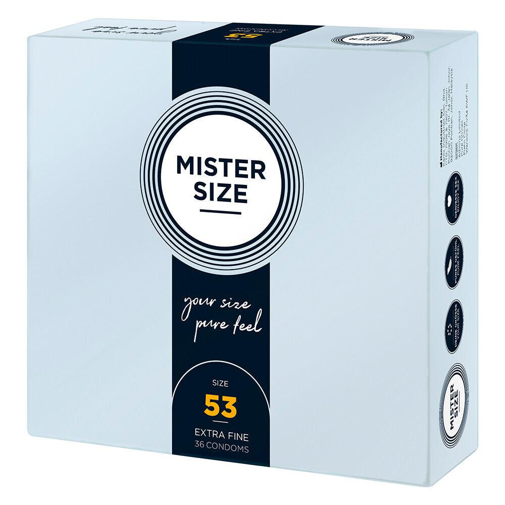 Mister Size 53mm Your Size Pure Feel Condoms 36 Pack-Katys Boutique