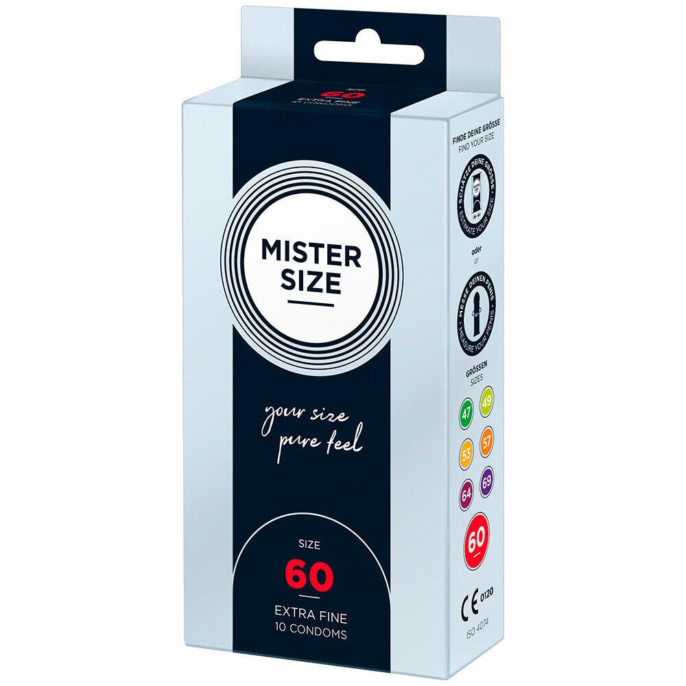 Mister Size 60mm Your Size Pure Feel Condoms 10 Pack-Katys Boutique