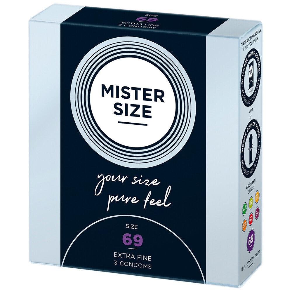 Mister Size 69mm Your Size Pure Feel Condoms 3 Pack-Katys Boutique