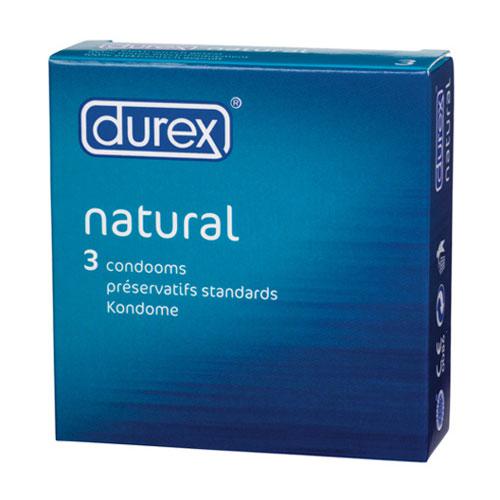 Natural x 3 Condoms-Katys Boutique