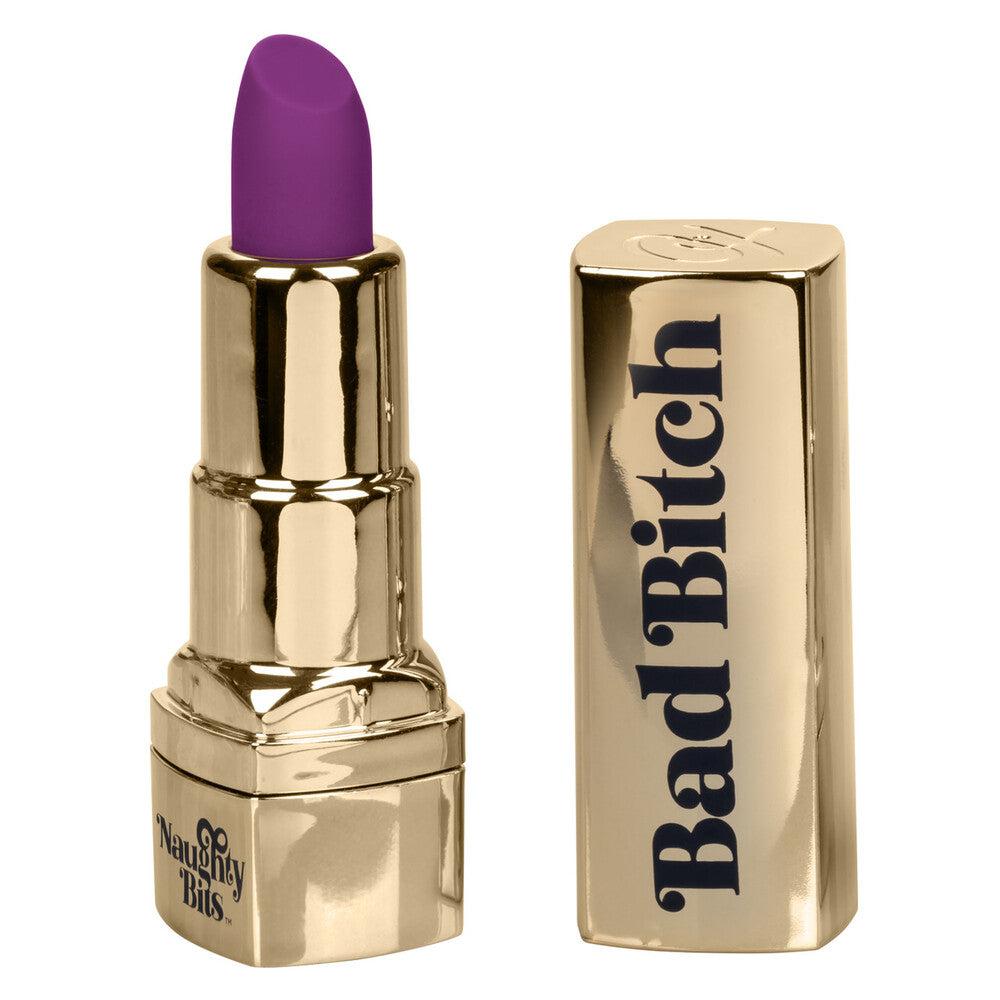 Naughty Bits Bad Bitch Rechargeable Lipstick Vibrator-Katys Boutique