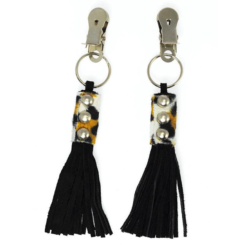 Nipple Clamps With Animal Print-Katys Boutique