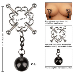 Nipple Grips 4 Point Weighted Nipple Press-Katys Boutique