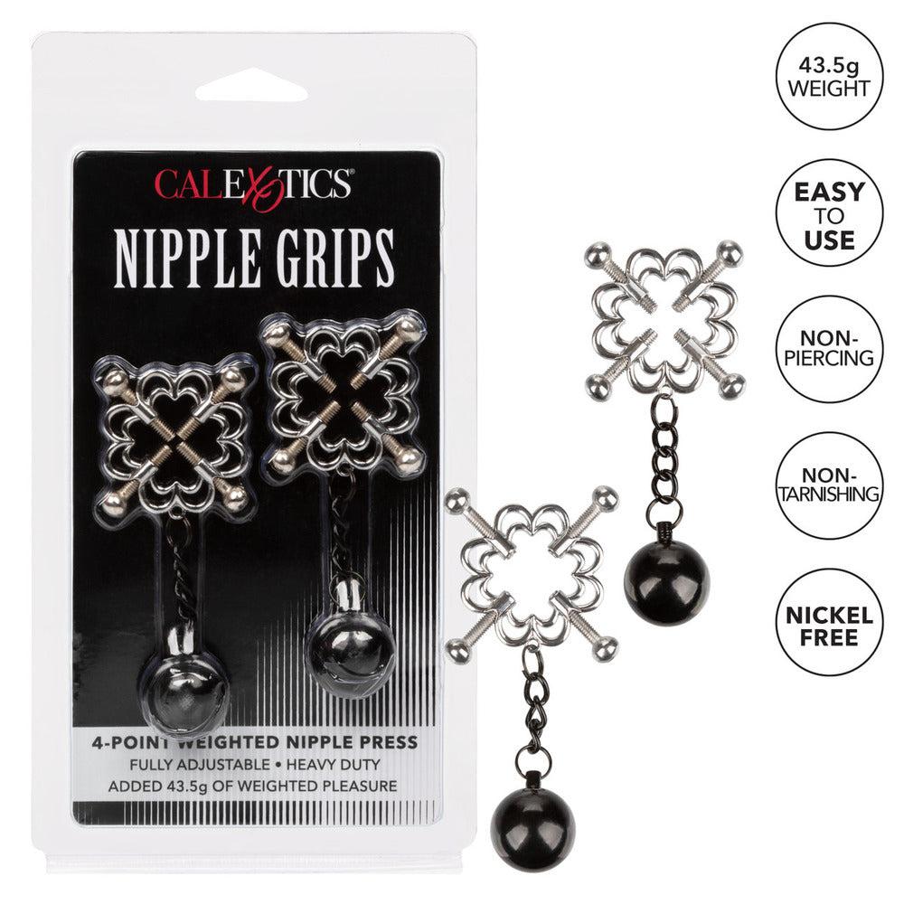 Nipple Grips 4 Point Weighted Nipple Press-Katys Boutique