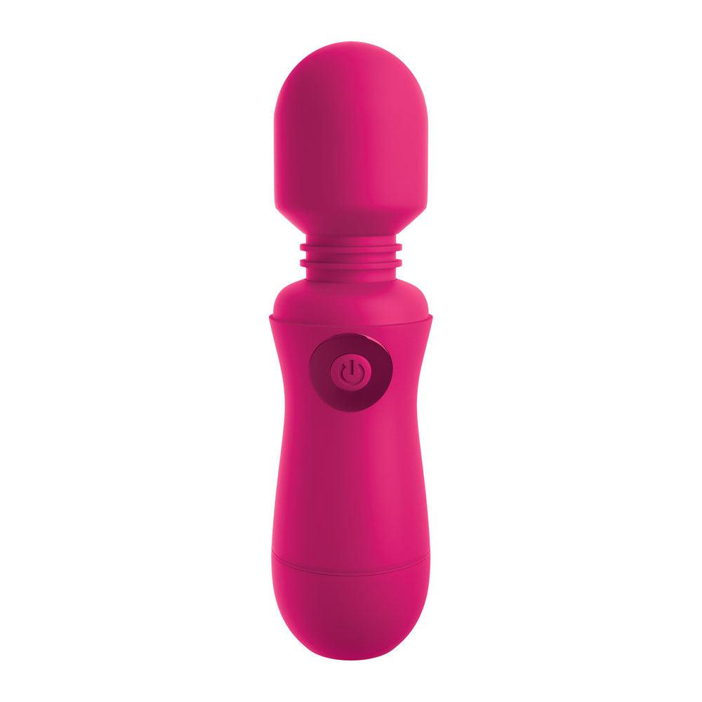OMG Silicone Rechargeable Wand Pink-Katys Boutique