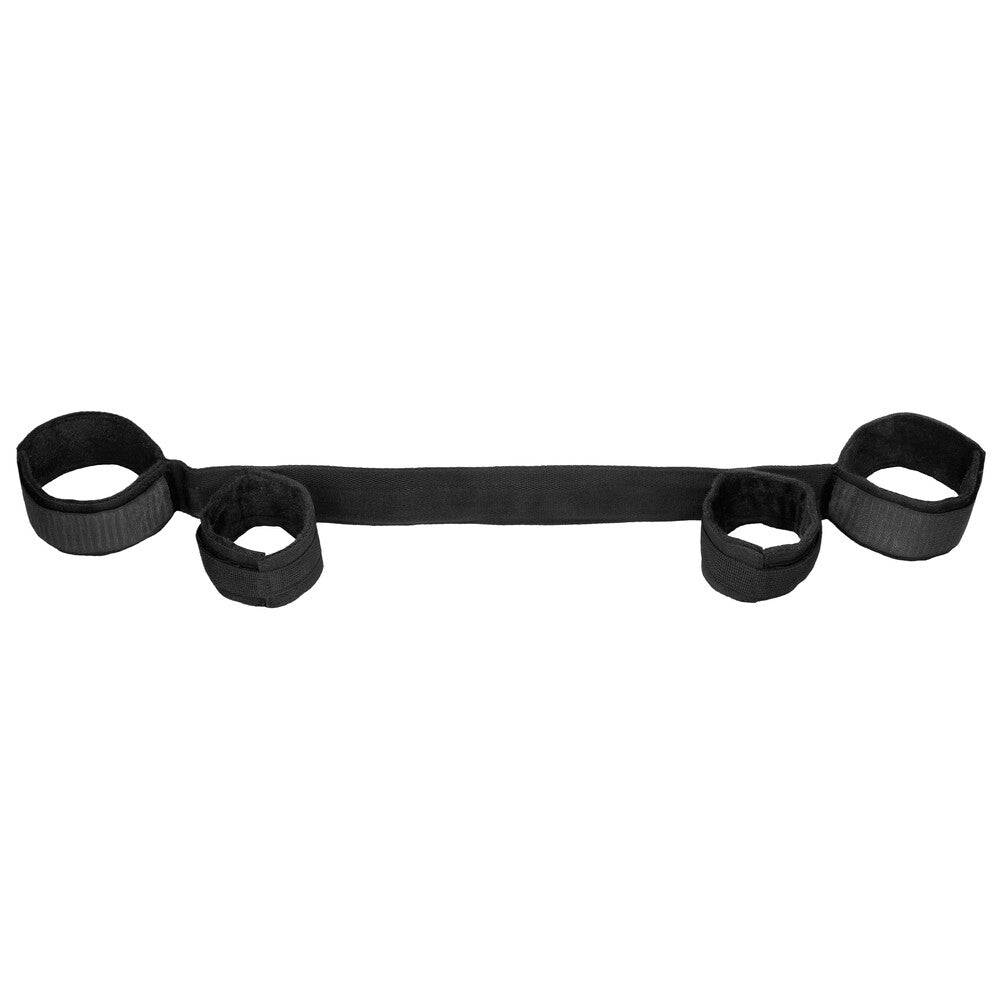 Ouch Spreader Bar With Hand And Ankle Cuffs-Katys Boutique