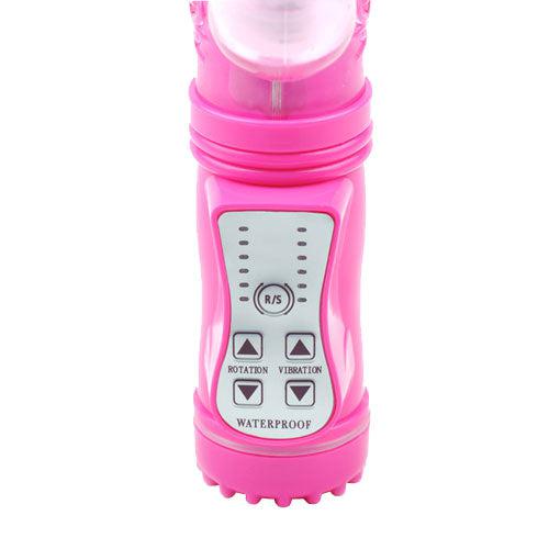 Pink Rabbit Vibrator With Thrusting Motion-Katys Boutique