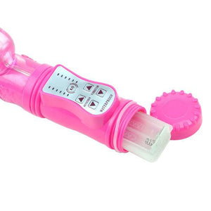 Pink Rabbit Vibrator With Thrusting Motion-Katys Boutique