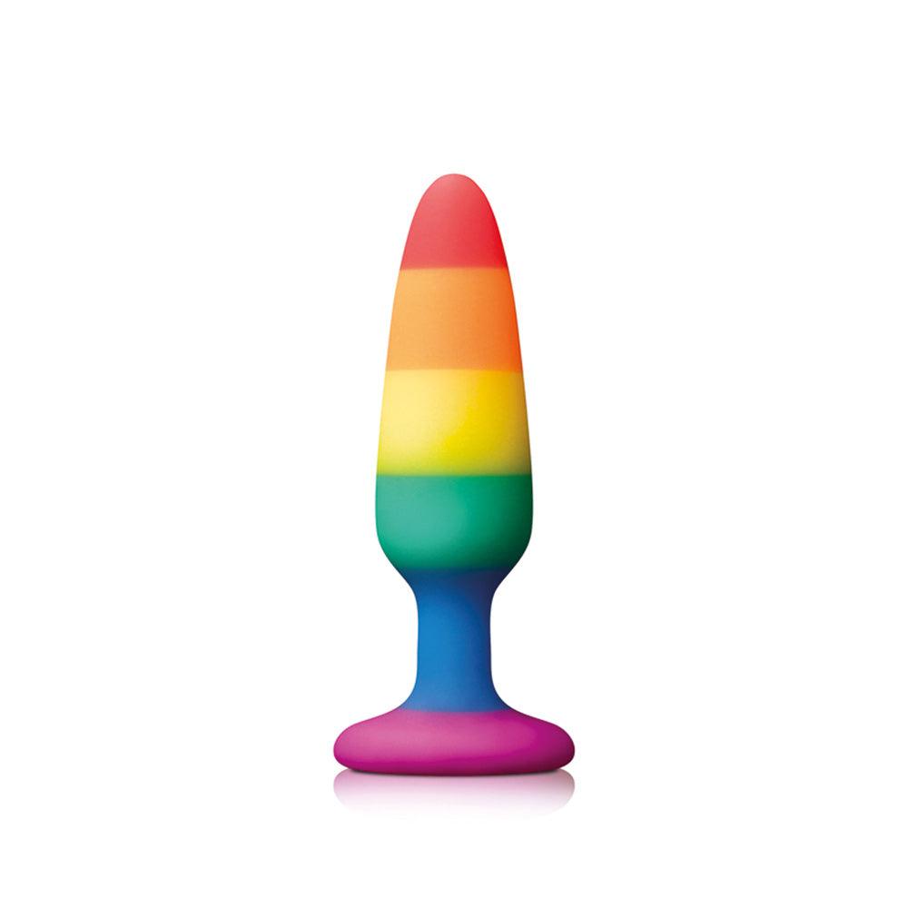 Pride Pleasure Plug Rainbow Small-Katys Boutique