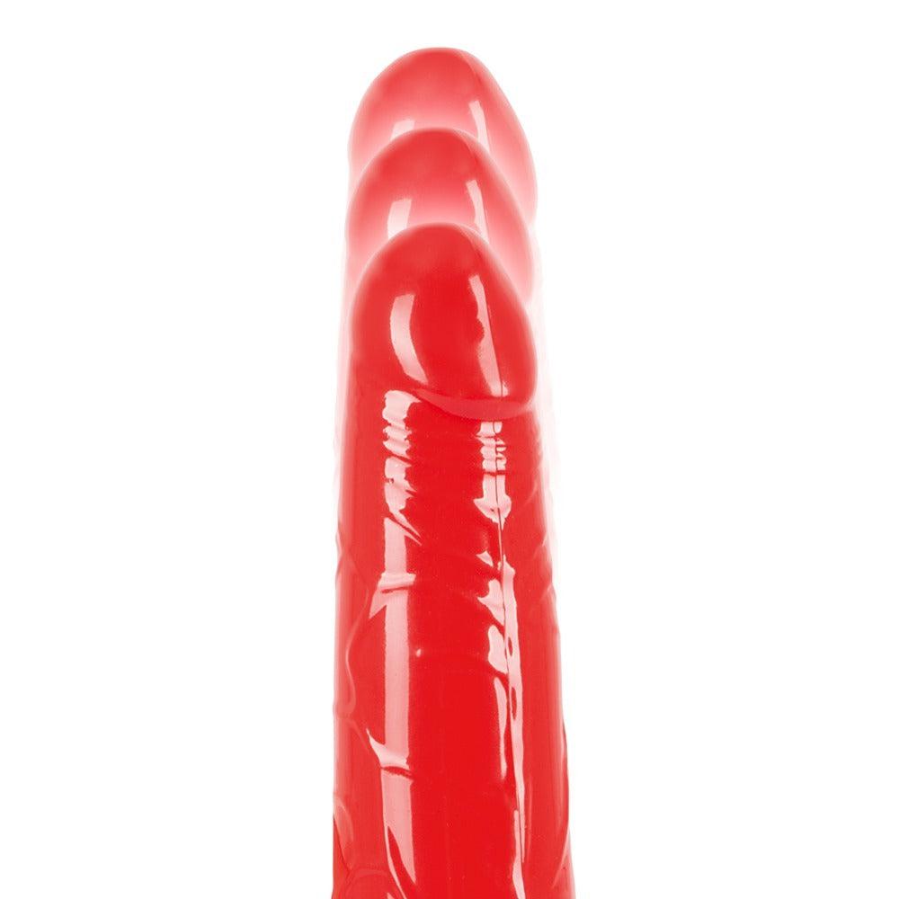 Red Push Standard Vibrator-Katys Boutique