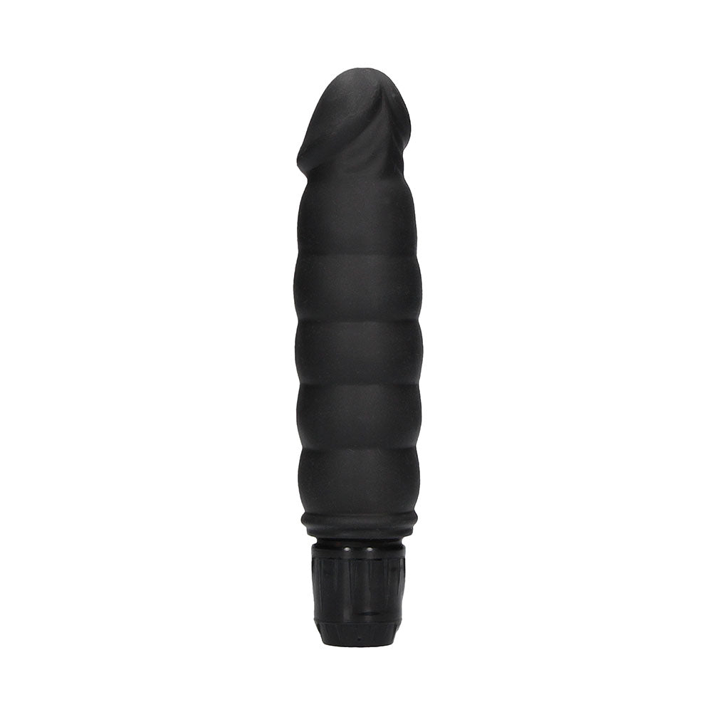 Ribbed Vibrator Black-Katys Boutique