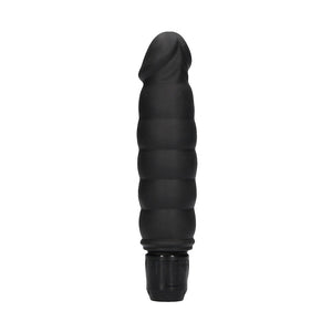 Ribbed Vibrator Black-Katys Boutique