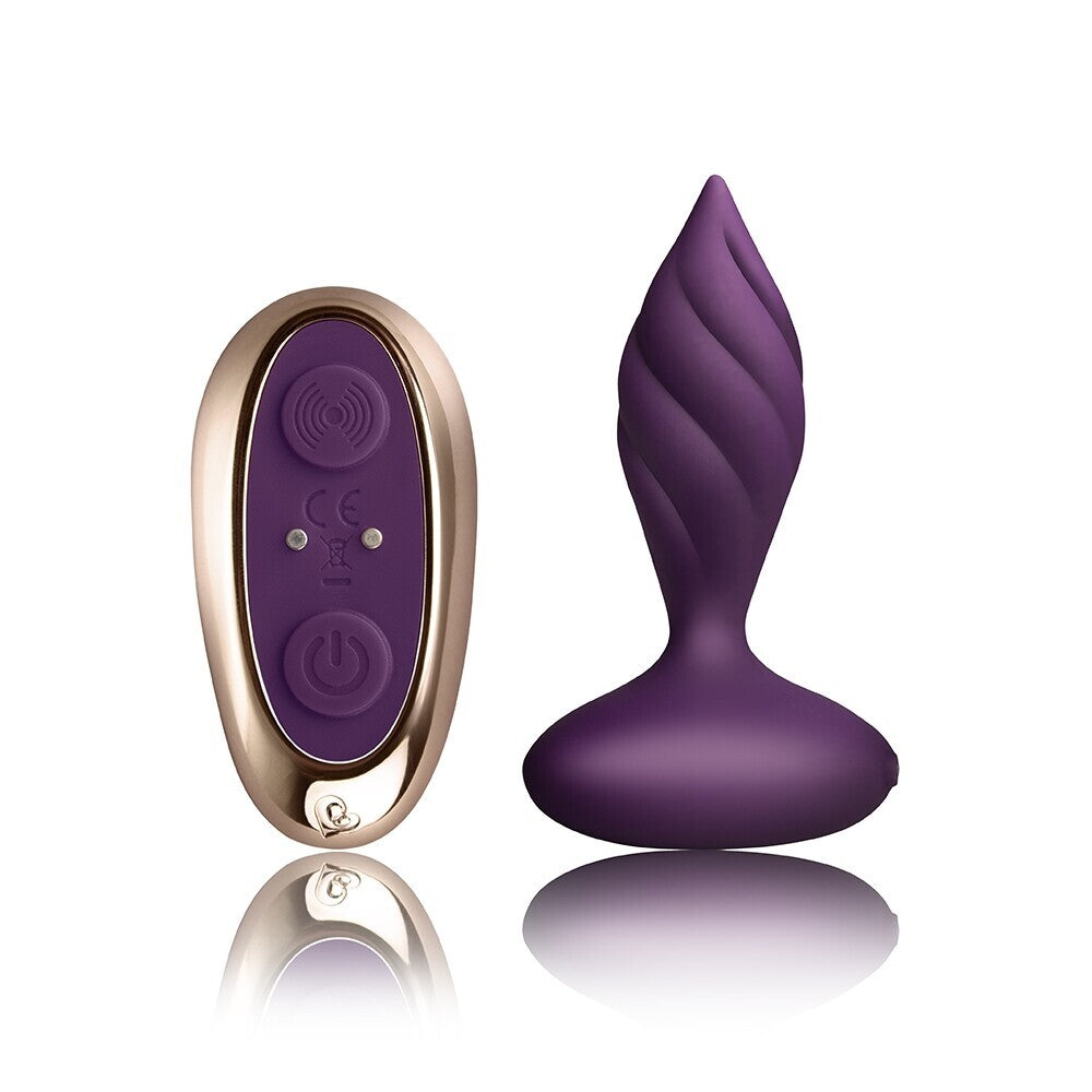 Rocks Off Petite Sensations Desire Butt Plug Purple-Katys Boutique
