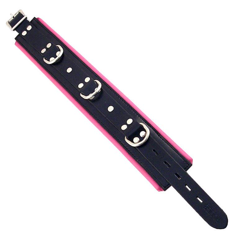 Rouge Garments Black And Pink Padded Collar-Katys Boutique