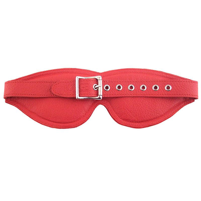 Rouge Garments Large Red Padded Blindfold-Katys Boutique