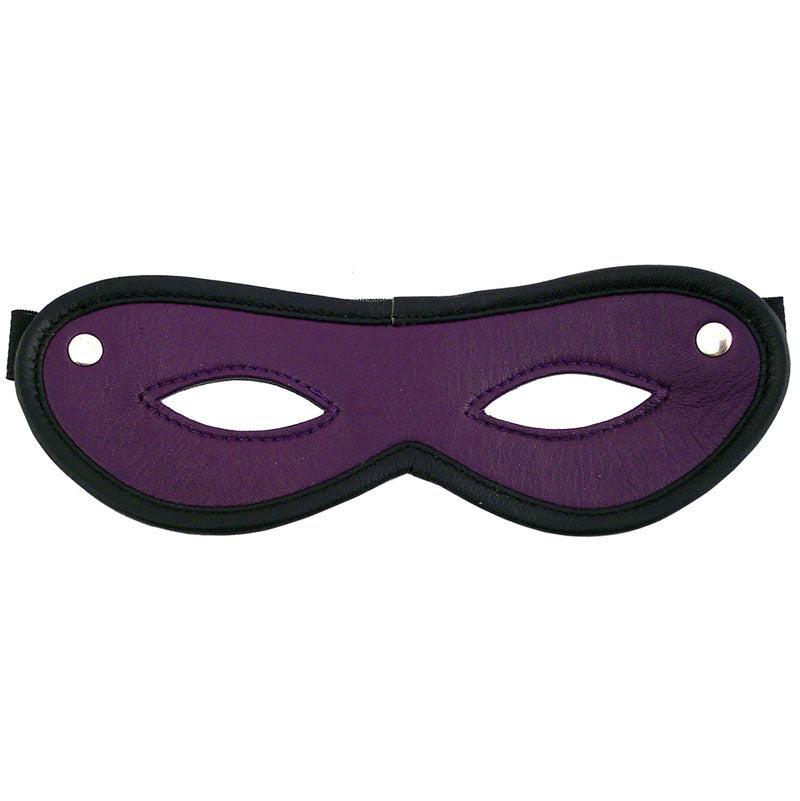 Rouge Garments Open Eye Mask Purple-Katys Boutique