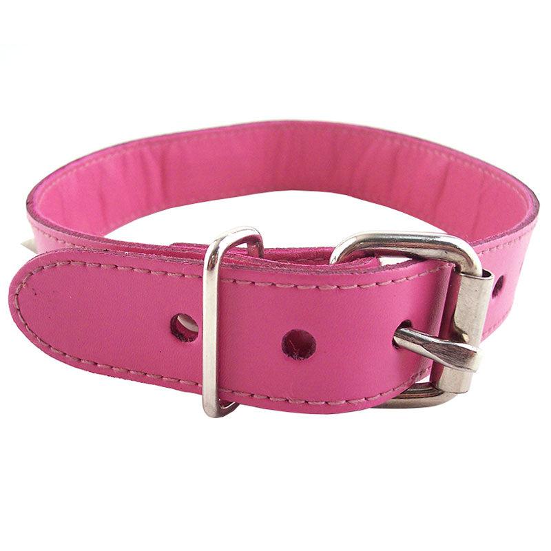 Rouge Garments Pink Studded ORing Studded Collar-Katys Boutique