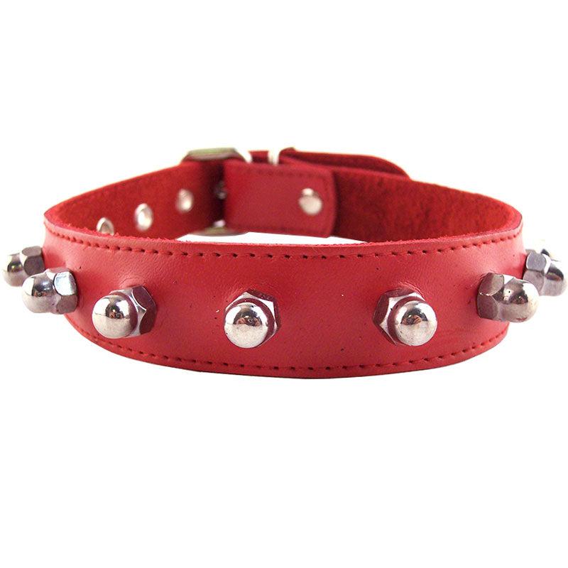 Rouge Garments Red Nut Collar-Katys Boutique