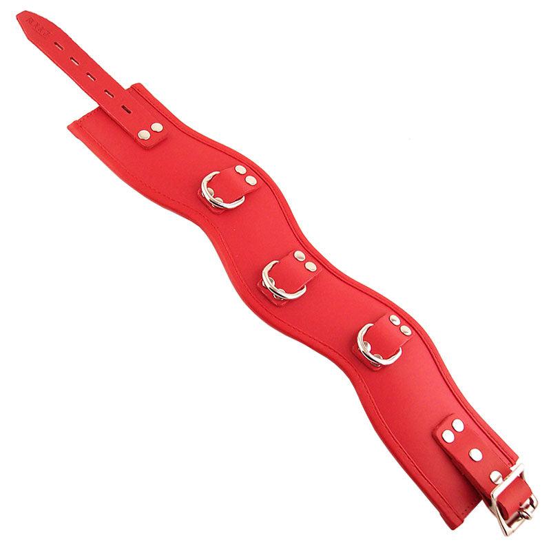 Rouge Garments Red Padded Posture Collar-Katys Boutique