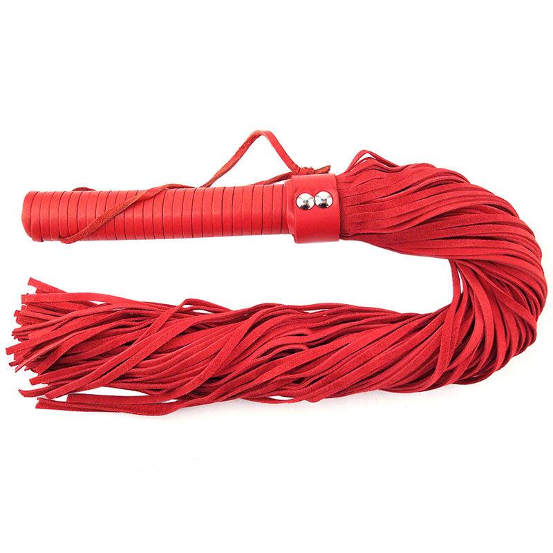 Rouge Garments Red Suede Flogger-Katys Boutique