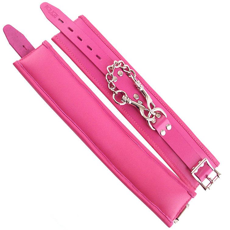Rouge Garments Wrist Cuffs Padded Pink-Katys Boutique