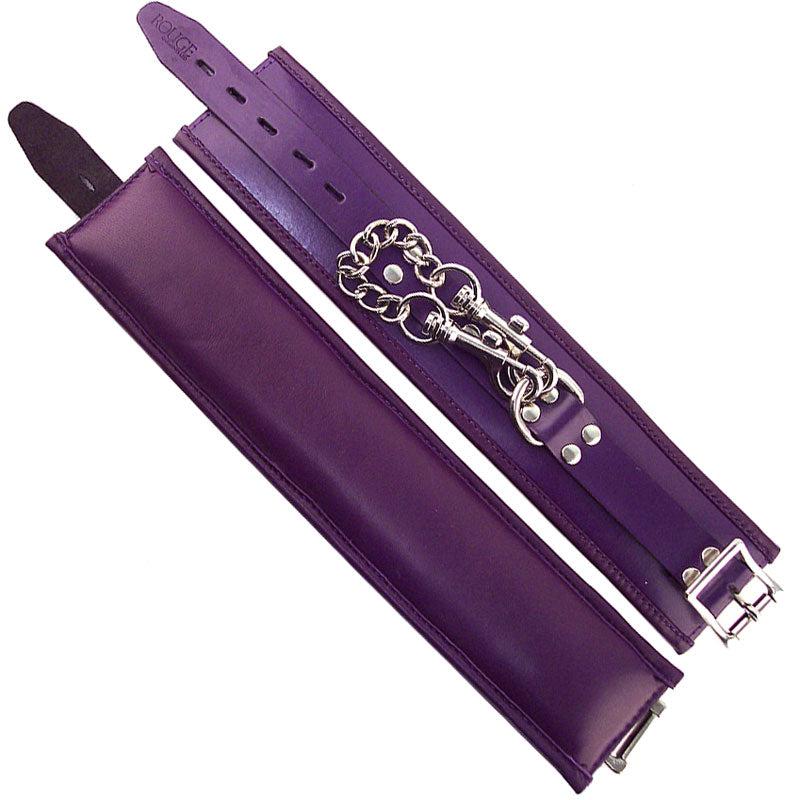 Rouge Garments Wrist Cuffs Padded Purple-Katys Boutique