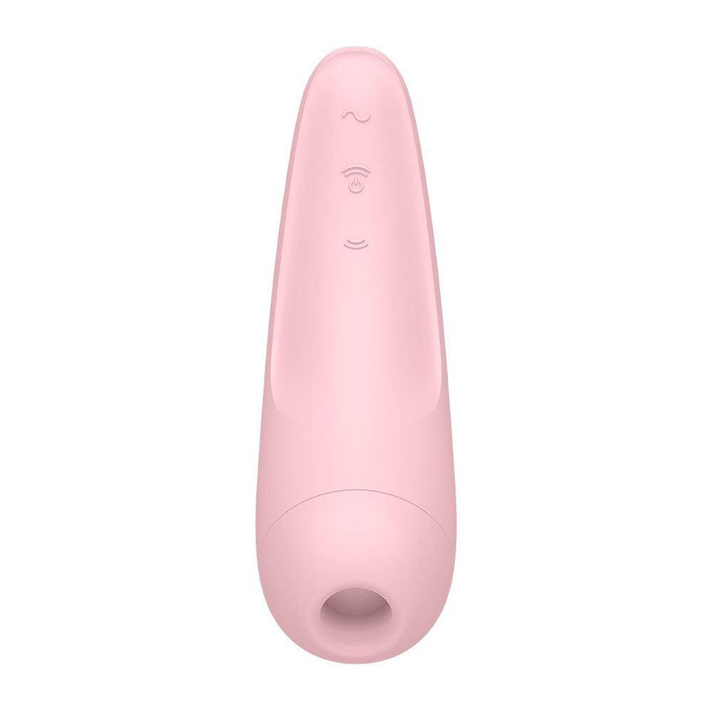 Satisfyer App Enabled Curvy 2 Plus Clitoral Massager Pink-Katys Boutique