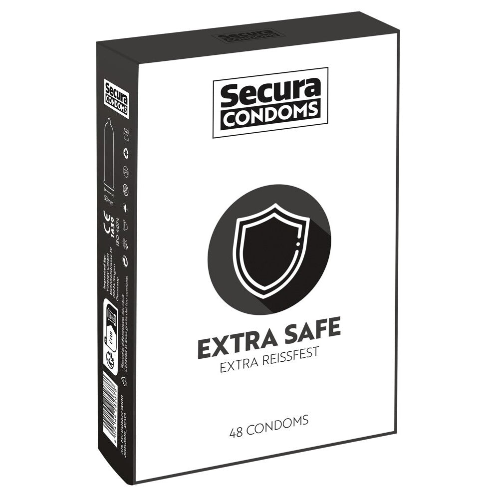 Secura Condoms 48 Pack Extra Safe-Katys Boutique