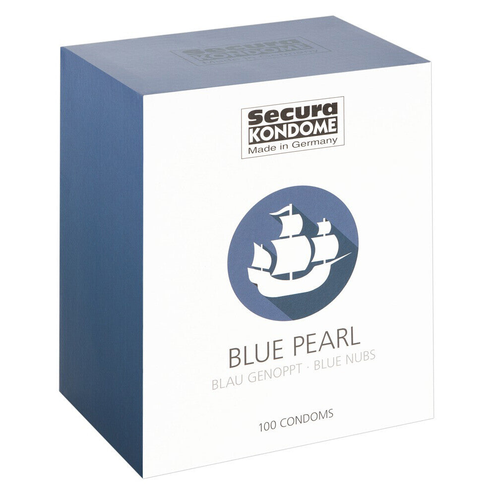 Secura Kondome Blue Pearl x100 Condoms-Katys Boutique