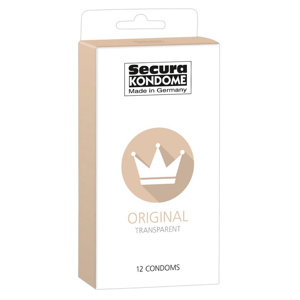 Secura Kondome Original Transparent x12 Condoms-Katys Boutique