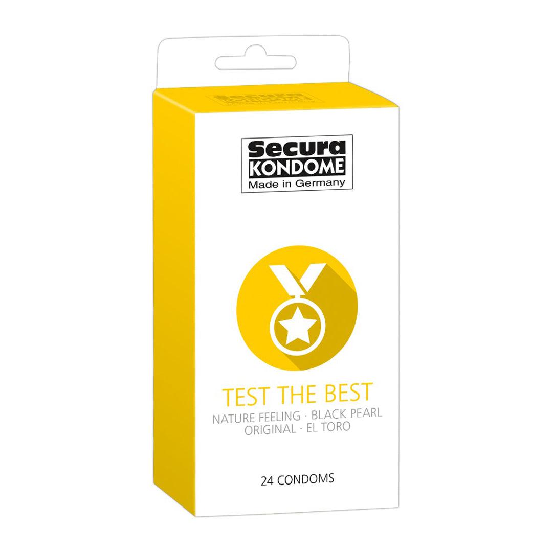 Secura Kondome Test The Best Mixed x24 Condoms-Katys Boutique