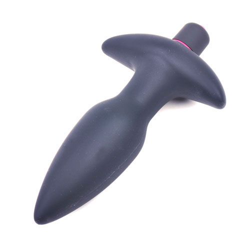 Silicone Butt Plug With Vibrating Bullet-Katys Boutique