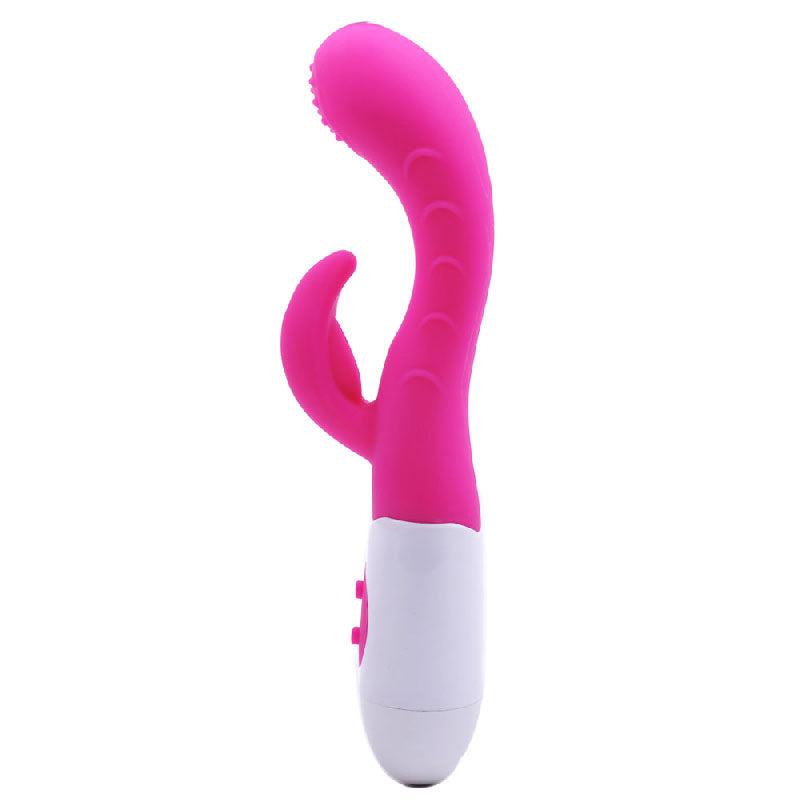 Silicone Dual Motors GSpot Vibrator Pink-Katys Boutique