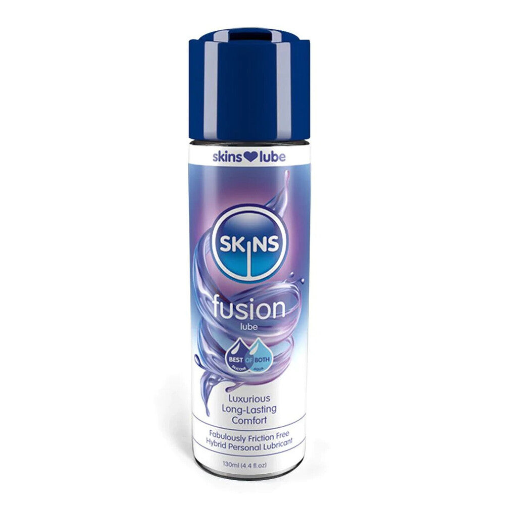 Skins Fusion Hybrid Silicone And Waterbased Lubricant 130ml-Katys Boutique