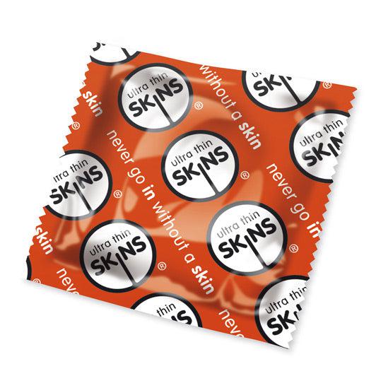 Skins Ultra Thin Condoms x50 (Red)-Katys Boutique