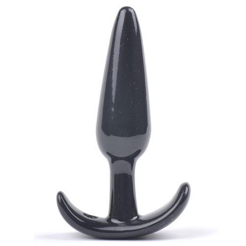 Small Tapered Black Anal Plug-Katys Boutique
