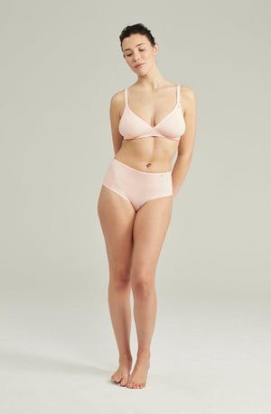 The Second Skin Stretch Easy Does It Bralette Blush Pink-Katys Boutique