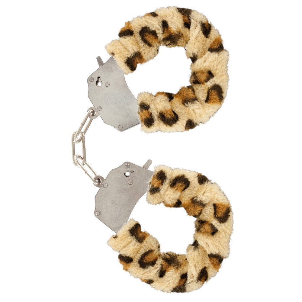 ToyJoy Furry Fun Wrist Cuffs Leopard-Katys Boutique