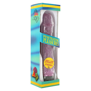Vibrator Jelly 9 Inches Purple-Katys Boutique
