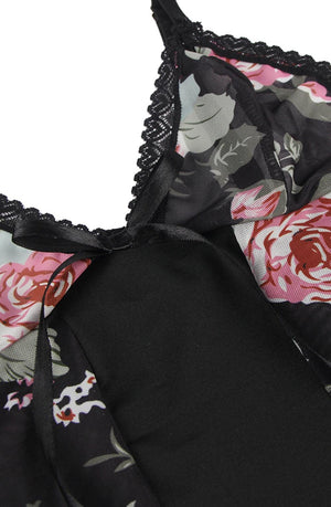 Yesx Yx835 Floral Babydoll-Katys Boutique