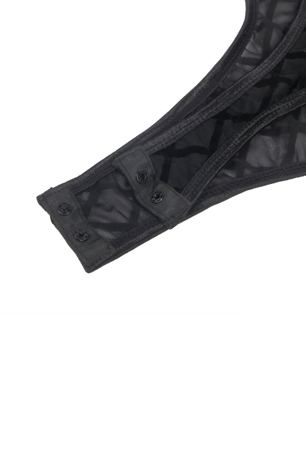 Yesx Yx846 Black Bodysuit-Katys Boutique