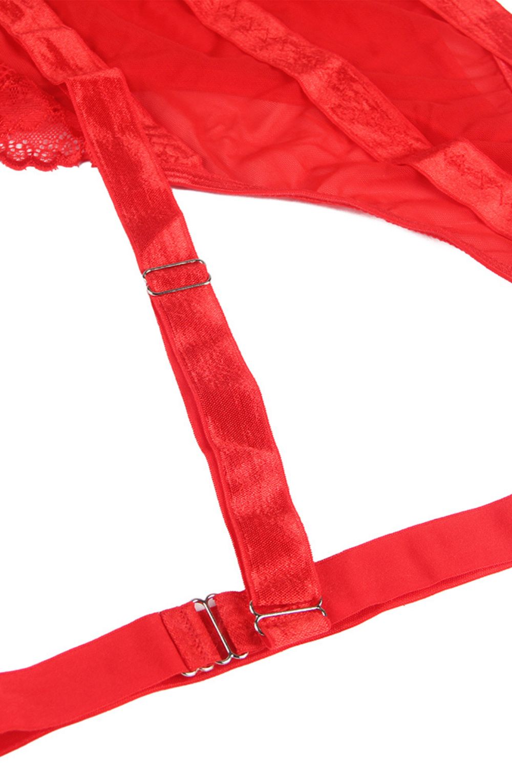 Yesx Yx858 Red Bodysuit-Katys Boutique